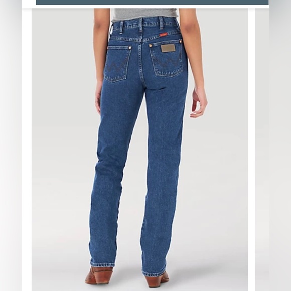 Wrangler cowboy cut slim fit jeans 3x34 - stonewash blue - Picture 7 of 8